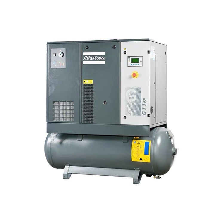 Atlas Copco Производство на компресор за въздушен винт Доставчици с въздушна сушилня