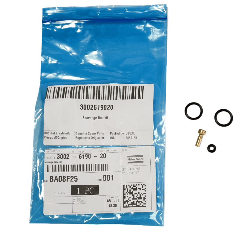 3002619020 ATLAS COPCO AIR COMPRESSOR SCEVENGE LINE KIT