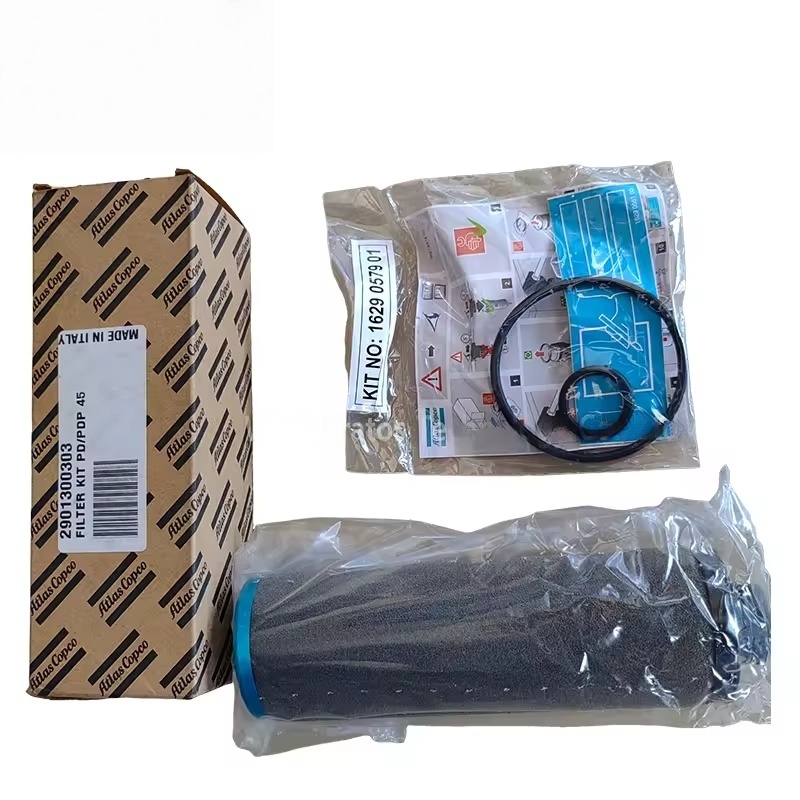 Atlas Copco 2901300303 Филтър комплект PD PDP 45 за въздушен компресор за примеси филтрация Висока прецизна лесна инсталация Comprar En Line