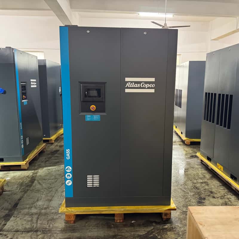 26 Kw винтови въздушни компресори Atlas Copco GA26